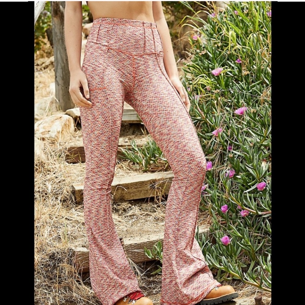 NWOT Free People Movement On It Flare Pants - Picture 4 of 8